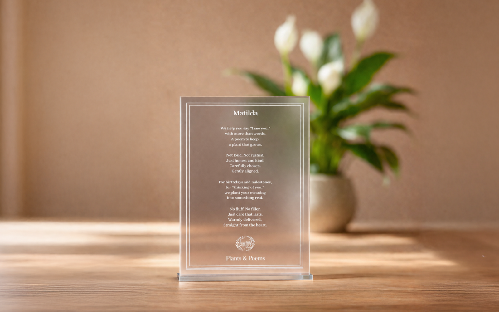 Written Just for You